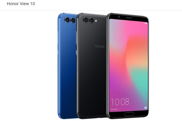 В России стартовали продажи смартфона Huawei Honor View 10