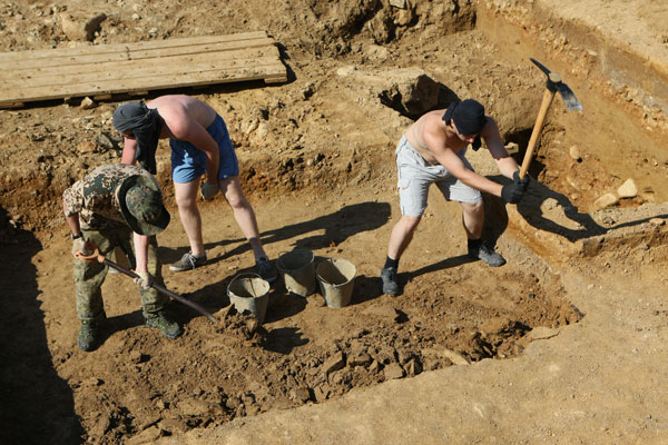 На Урале обнаружены останки древнего человека
