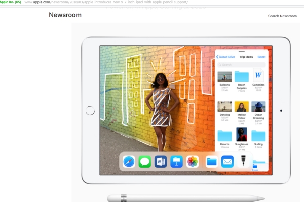 Apple представила обновленный iPad для учащихся
