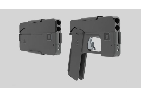 Разработчики США представят смартфон-пистолет