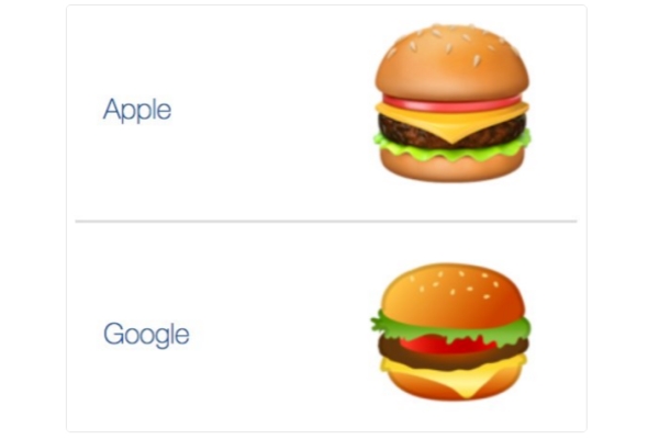Google обвинили в неправильном эмодзи «чизбургер»