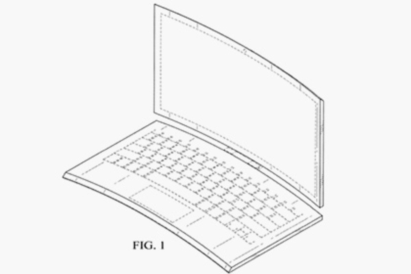 Компания Intel запатентовала изогнутый ноутбук