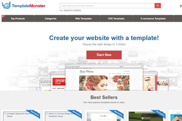 TemplateMonster: лучшая подборка шаблонов для вашего сайта