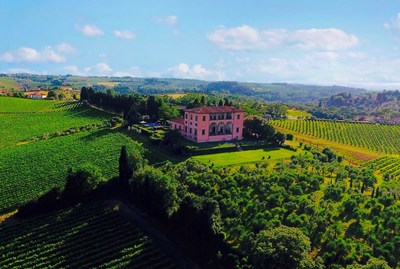 Шедевр Микеланджело в самом сердце Тосканы — Villa Mangiacane, родине вина Super Tuscan