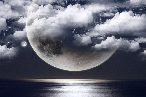 По предположению ученых ядро Луны может быть окружено жидким слоем