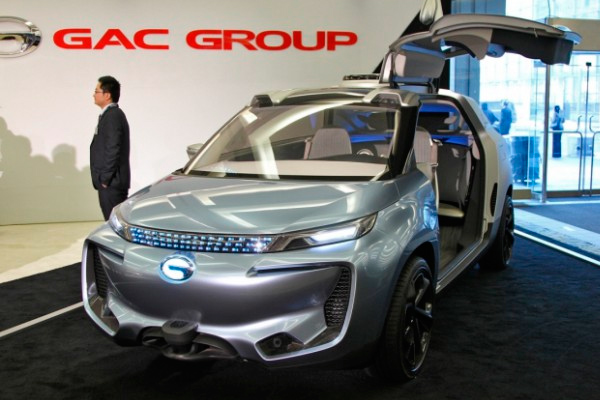 GAC WitStar представил самоуправляемый гибридный автомобиль