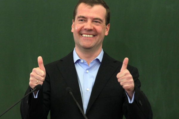Популярность фотоблога Дмитрия Медведева растет