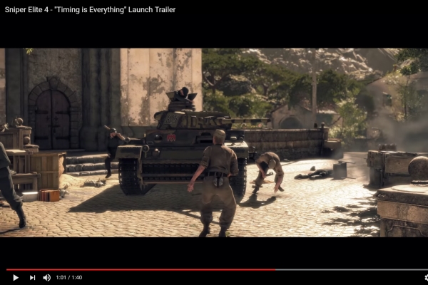 В трейлере Sniper Elite 4 показали навыки и умения главного героя