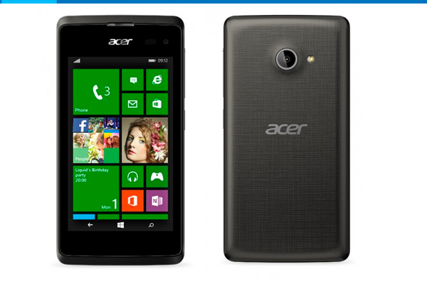 В России поступил в продажу новый смартфон от Acer